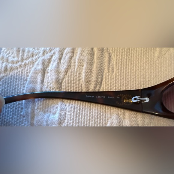 AUTHENTIC CHANEL SUNGLASSES WITH SWAROVSKI CRYSTAL CC - Picture 6 of 7